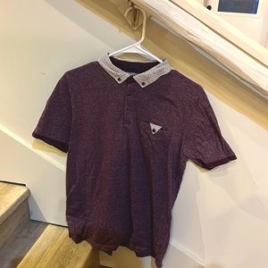 Denim & Flower Soft Purple Polo